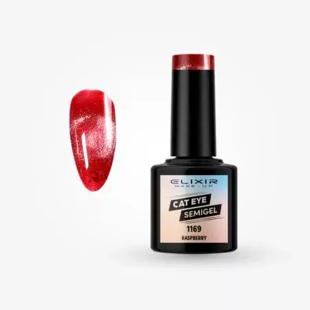 Ne maradj le Elixir Semi Gel 1169 Raspberry 8 ml
