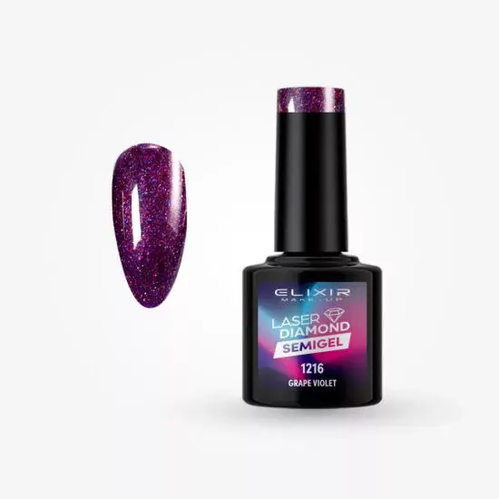 Elixir Semi Gel 1216 Grape Violet 8 ml Kihagyhatatlan ajánlat