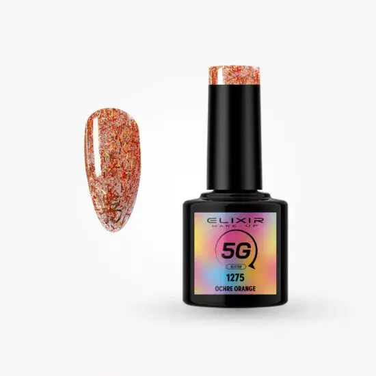 Biztonságos fizetés Elixir Semi Gel 1275 Ochre Orange 8 ml