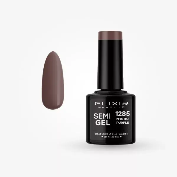Elixir Semi Gel 1285 Mystic purple 8 ml Szezonális akció