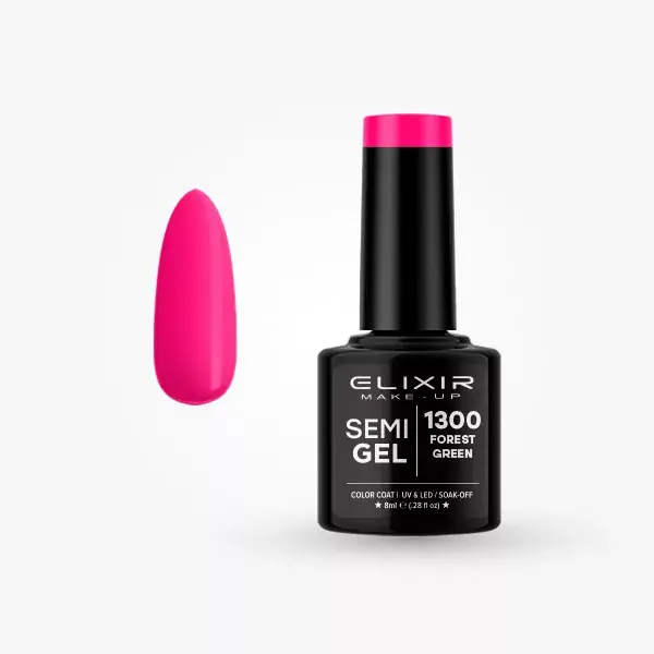Prémium Elixir Semi Gel 1300 Forest green 8 ml