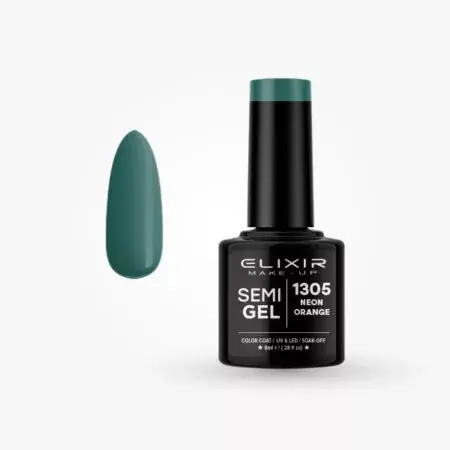 Elixir Semi Gel 1305 Neon orange 8 ml Kedvezmény