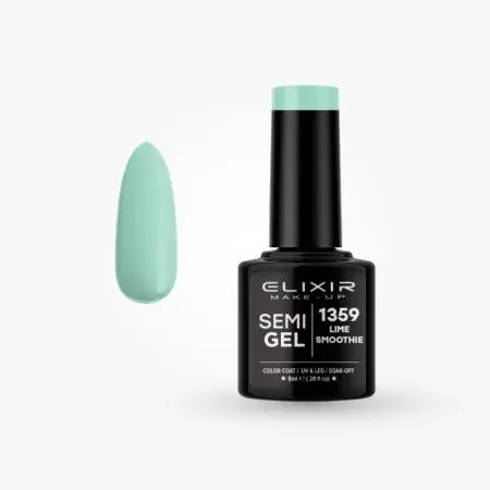 Elixir Semi Gel 1359 Lime smoothie 8 ml Vedd meg most