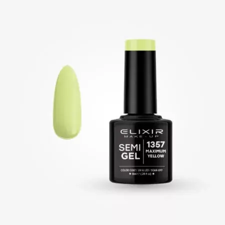 Elixir Semi Gel 1357 Maximum yellow 8 ml Nézd meg most