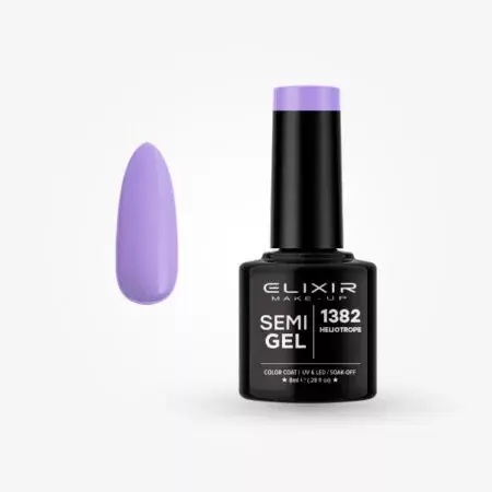 Expressz szállítás Elixir Semi Gel 1382 Heliotrope 8 ml