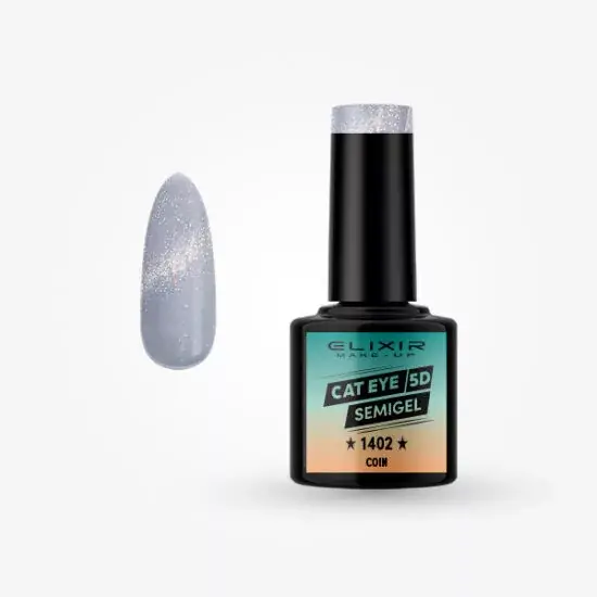 Biztonságos fizetés Elixir Semi Gel 1402 Coin 8 ml