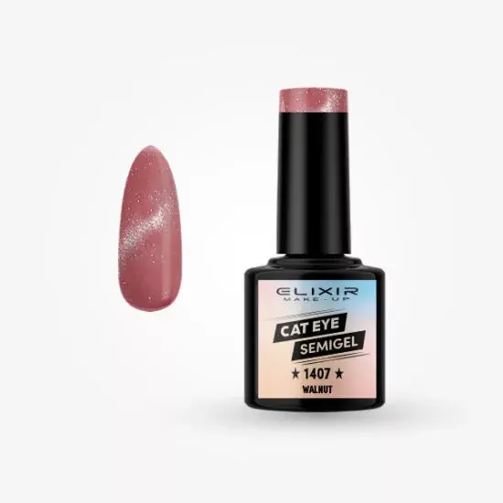 Elixir Semi Gel 1407 Walnut 8 ml Legjobb ár