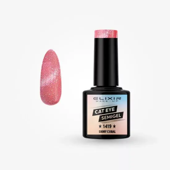 Bestseller Elixir Semi Gel 1419 Shiny coral 8 ml