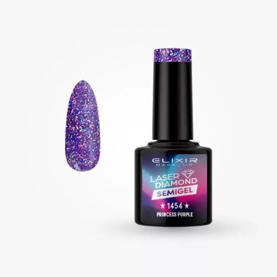 Nézd meg most Elixir Semi Gel 1454 Princess purple 8 ml