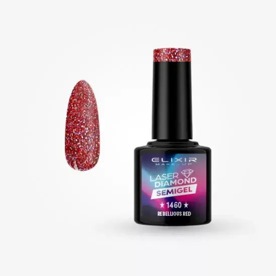 Elixir Semi Gel 1460 Rebellious red 8 ml Biztonságos vásárlás