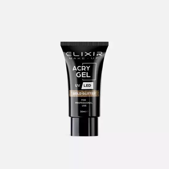 Legkelendőbb Elixir AcryGel 716 Gold Glitter 30 gr