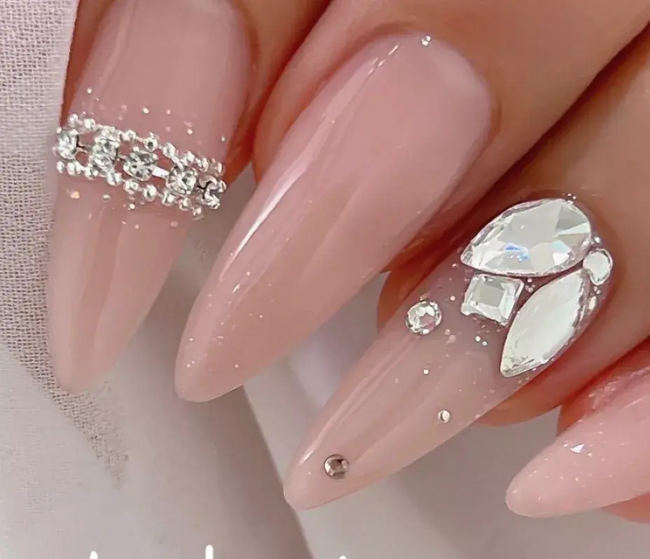 Kedvezmény Nailbayo DOI Glitter Gel Sugar Áttetsző apró csillámos zselé 10 ml