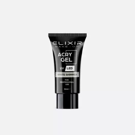Elixir AcryGel 717 White Shimmer 30 gr Outlet