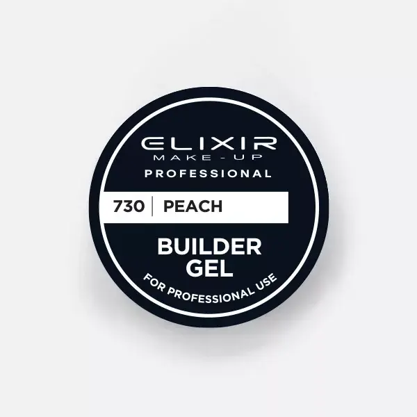 Elixir Builder Gel 730 Peach 30 gr Legnépszerűbb
