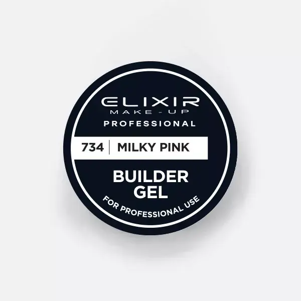 Szuper ajánlat Elixir Builder Gel 734 Milky Pink 30 gr