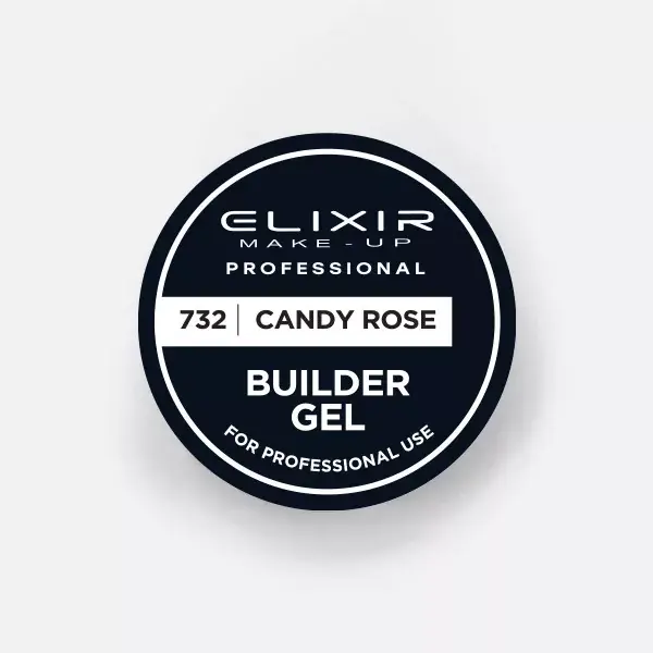 Akció Elixir Builder Gel 732 Candy Rose 30 gr
