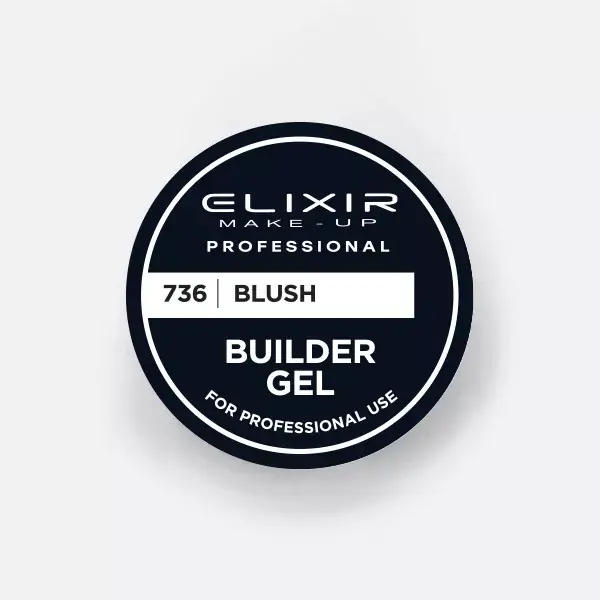 Biztonságos fizetés Elixir Builder Gel 736 Milky Blush 30 gr