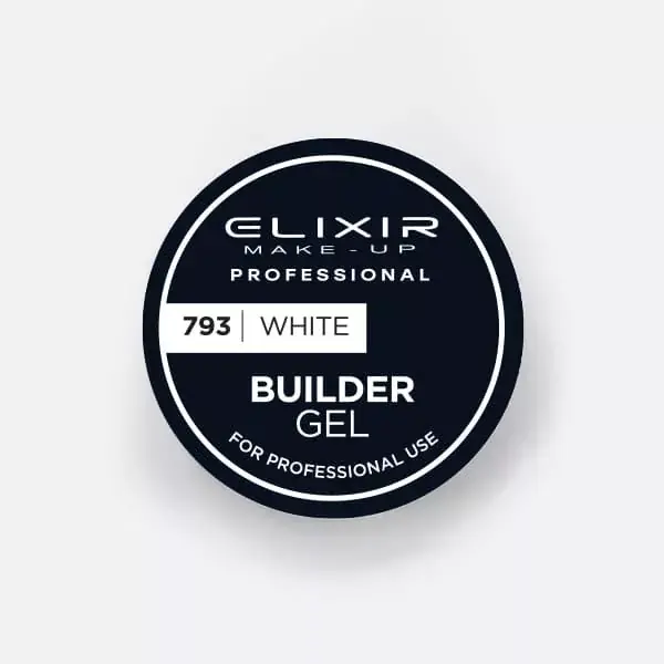 Elixir Builder Gel 793 White 30 gr Árcsökkenés