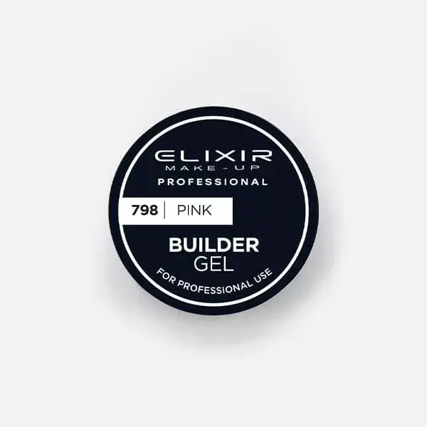 Exkluzív ajánlat Elixir Builder Gel Építőzselé 798 Pink 15 g