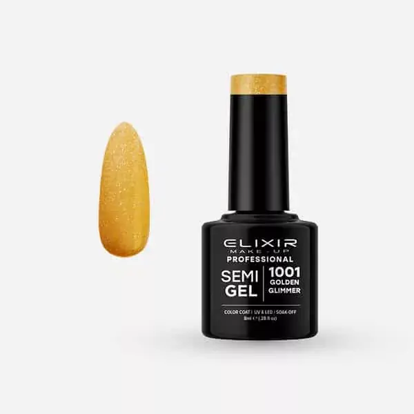 Ajánlat Elixir Semi Gel 1001 Golden Glimmer 8 ml