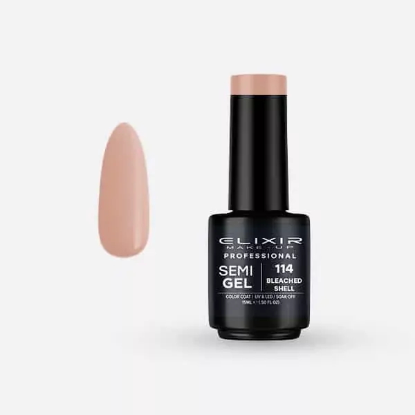 Elixir Semi Gel 114 Bleached Shell 15 ml Kedvezmény