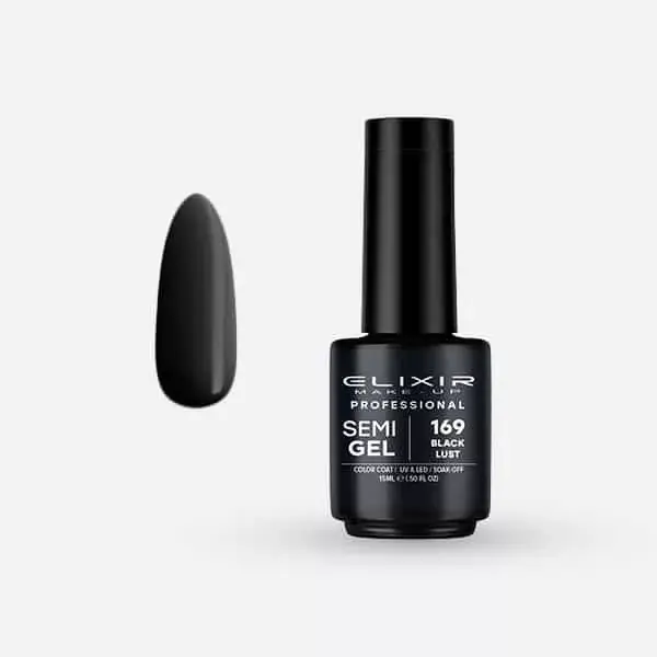 Elixir Semi Gel 169 Black Lust 15 ml Olcsó