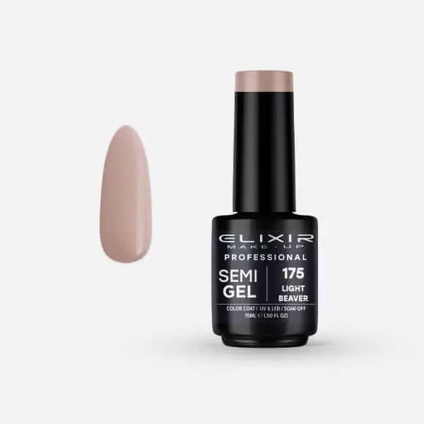 Azonnal elérhető Elixir Semi Gel 175 Light Beaver 15 ml