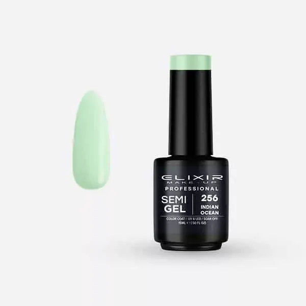 Elixir Semi Gel 256 Indian Ocean 15 ml Gyors kiszállítás