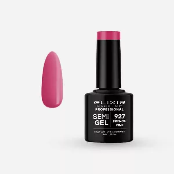 Elixir Semi Gel 927 French Pink 8 ml Árcsökkenés