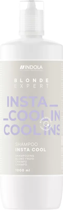 Indola Blonde Expert InstaCool hajsampon 1000 ml Expressz kézbesítés