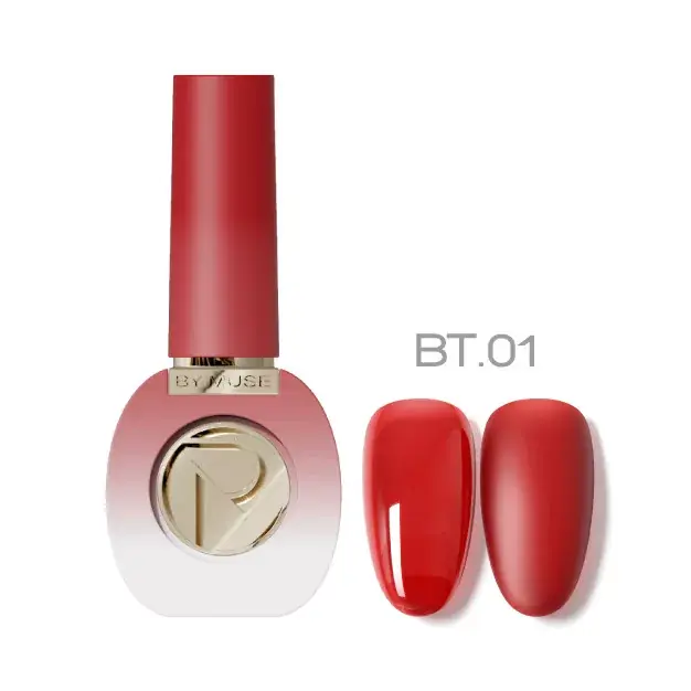 Azonnal elérhető BY MUSE 10ml BT01 Firebrick tűzpiros