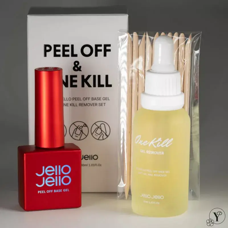 Nézd meg most jello jello one killer remover & peel off base eltávolító szett