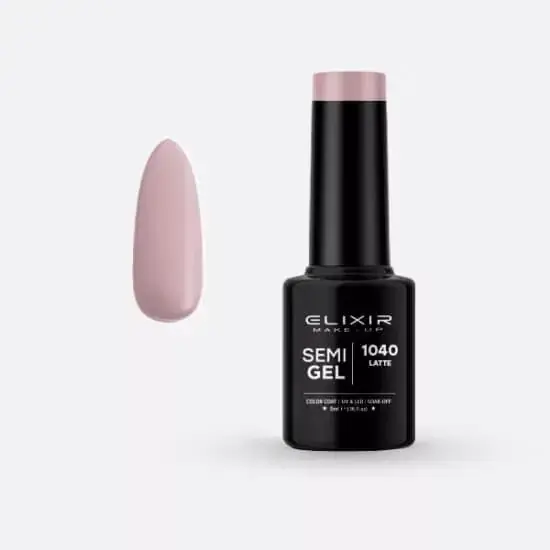 Elixir Semi Gel 1040 Latte 5 ml Prémium