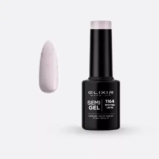 Elixir Semi Gel 1164 Spotted Latte 5 ml Expressz kézbesítés