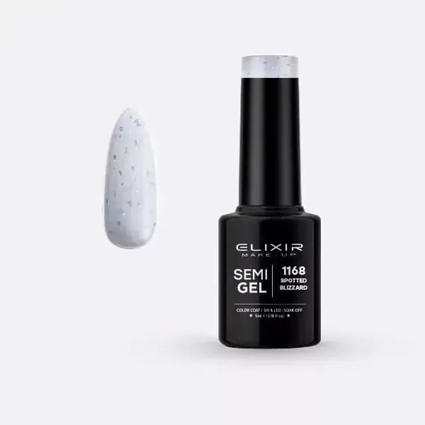 Legjobb ár Elixir Semi Gel 1168 Spotted Blizzard 5 ml
