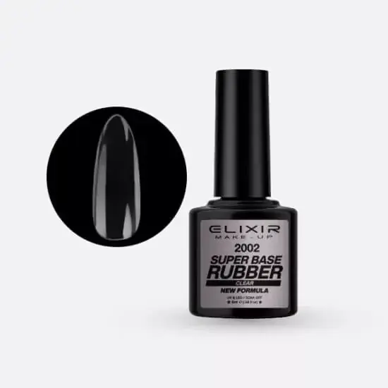 Elixir Super Rubber Base 2002 CLEAR 8 ml Outlet