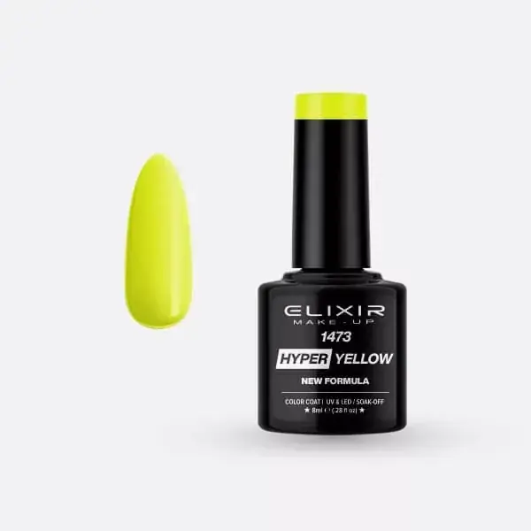 Elixir Semi Gel 1473 Hyper Yellow 8 ml Outlet