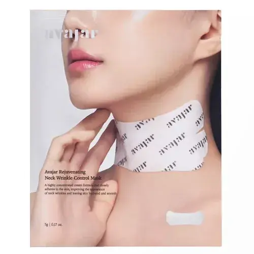 Azonnali szállítás Avajar Rejuvenating Neck Wrinkle Control Nyak Maszk 5g 1db