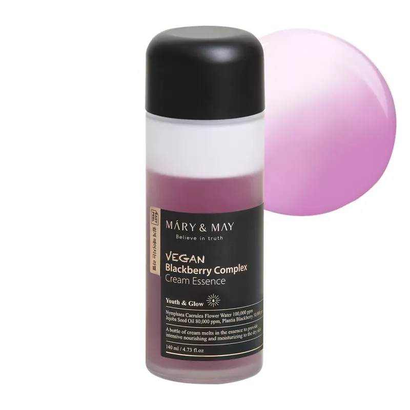 Csak ma Mary & May Vegan Blackberry Complex Krém Esszencia 140ml