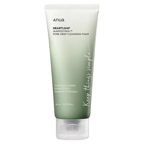 Biztonságos vásárlás Anua Heartleaf Quercetinol Pore Deep Arctisztító Hab 150ml