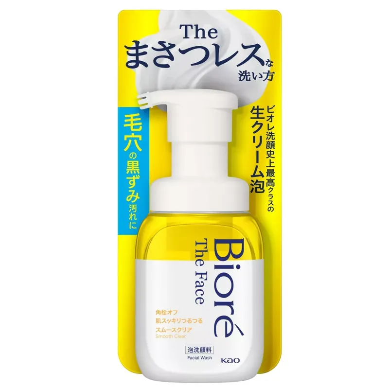 Akció Bioré The Face Foaming Arctisztító Hab - Smooth Clear 200ml