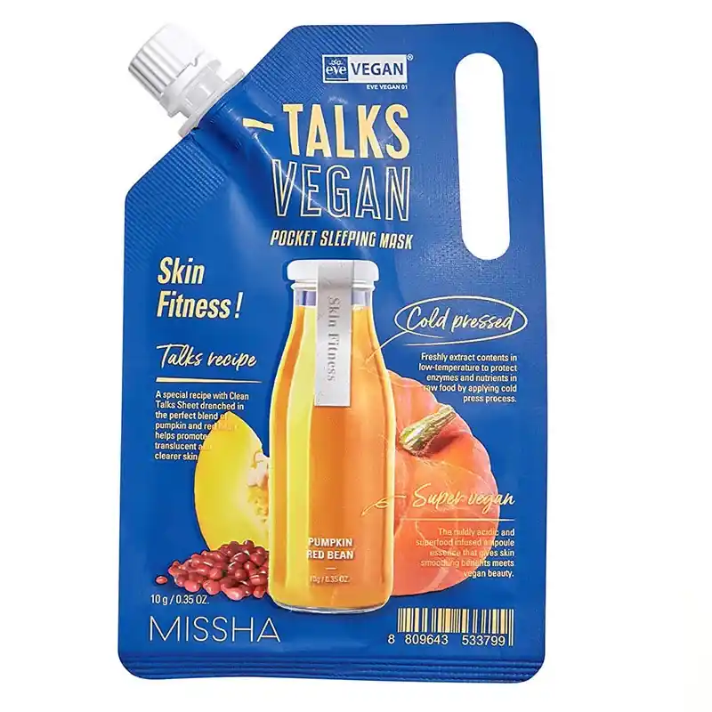 Missha Talks Vegan Éjszakai Arcmaszk - Skin Fitness 10g Vedd meg most