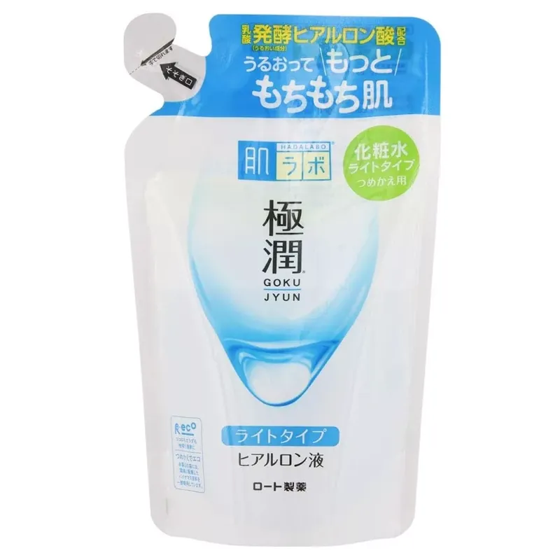 Outlet Hada Labo Gokujyun Hyaluronic Acid Hidratáló Arctonik (Light) 170ml utántöltő tasak