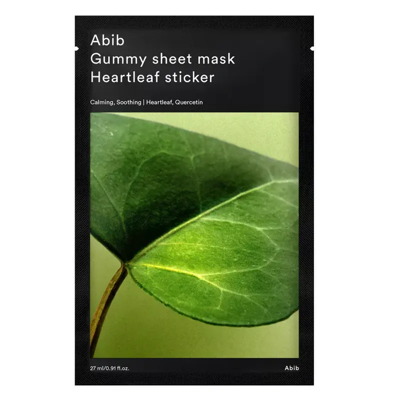 Abib Gummy Sheet Arcmaszk - Heartleaf Sticker 27ml Olcsóbb
