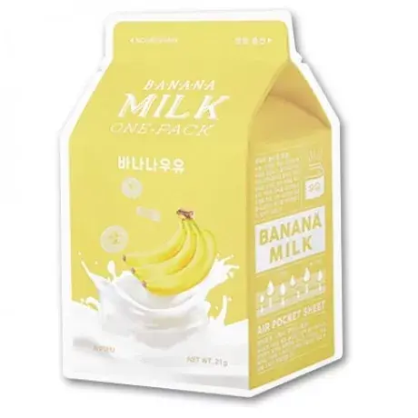 Kiárusítás A‘pieu Milk Arcmaszk - Banán 21g