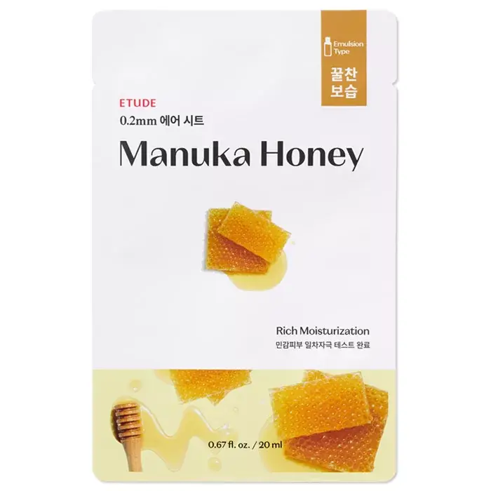 Etude 0.2 Therapy Air Arcmaszk - Manuka Méz 20ml Népszerű
