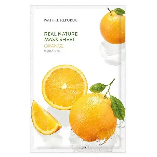 Árengedmény Nature Republic Real Nature Arcmaszk - Narancs 23ml