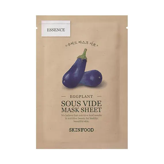 Újdonság Skinfood Sous Vide Arcmaszk - Eggplant (Padlizsán) 22g