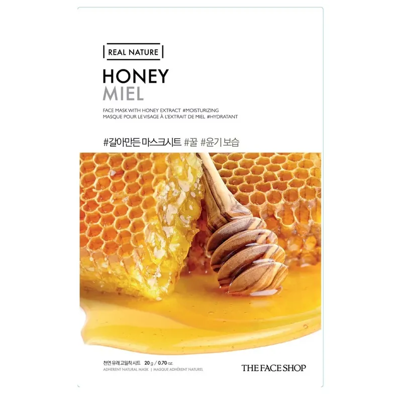Utolsó esély The Face Shop Real Nature Arcmaszk - Méz 20g