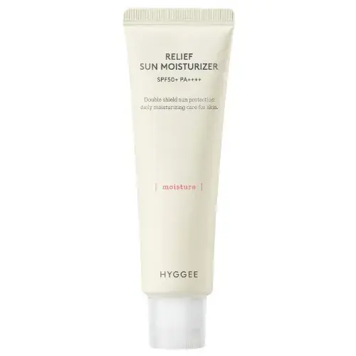 Legnépszerűbb Hyggee Relief Sun Moisturizer Fényvédő Krém 50ml (SPF50+ PA++++)